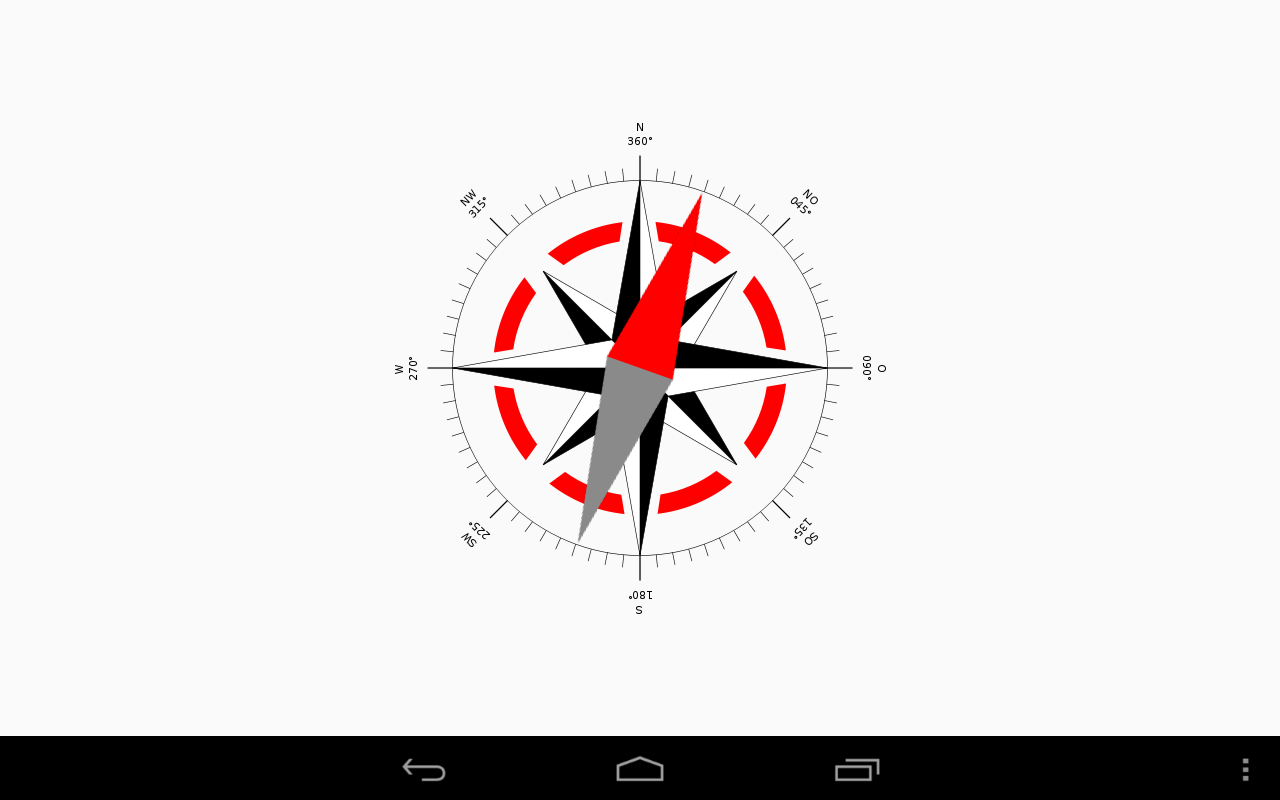 Screenshot Kivy Compass